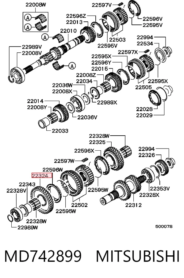  MD742899 Mitsubishi