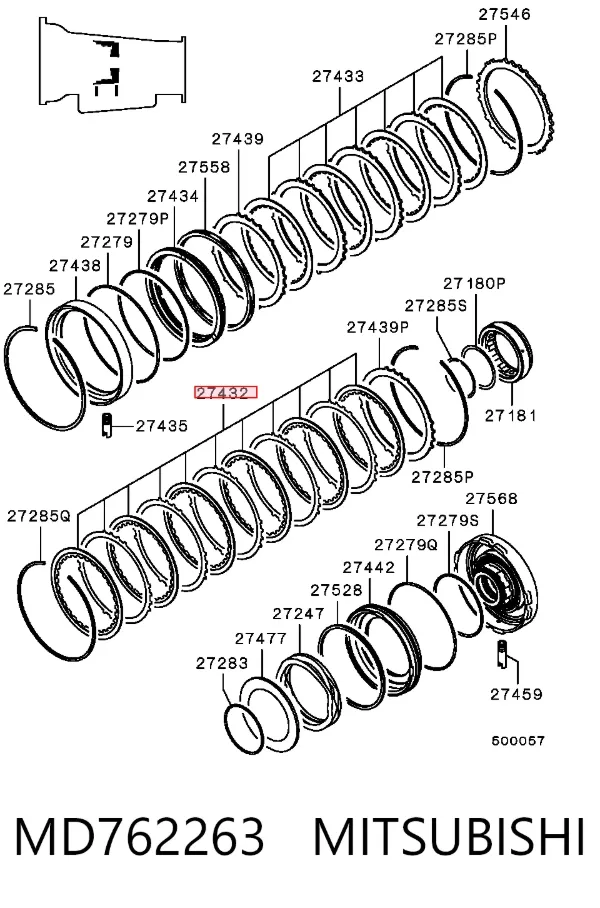  MD763234 Chrysler