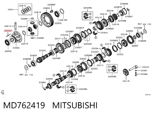  MD762419 Mitsubishi