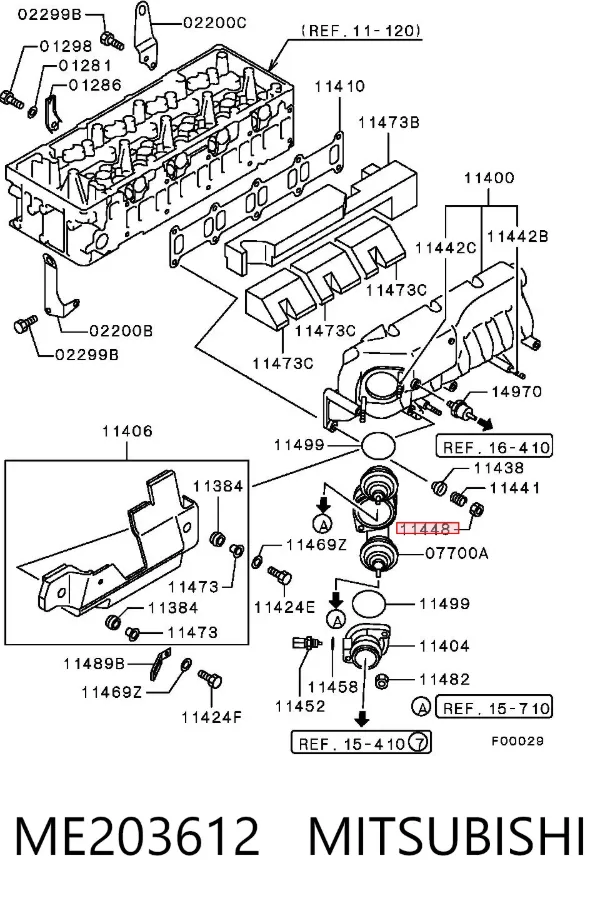  ME203612 Mitsubishi
