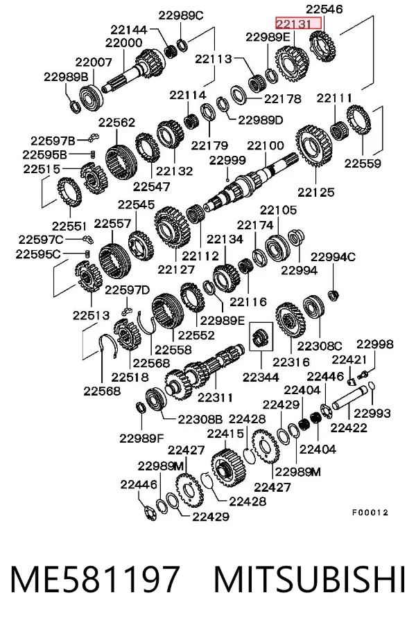 ME581197 Mitsubishi
