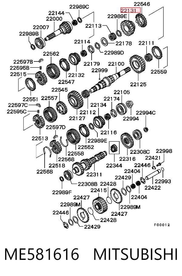  ME581616 Mitsubishi