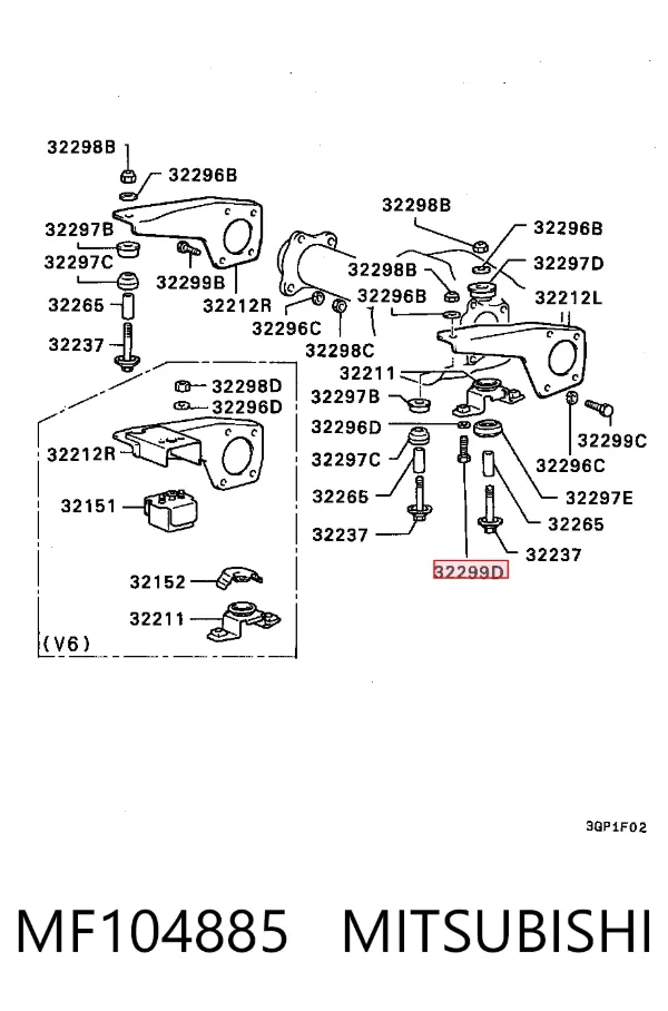  MF104885 Mitsubishi