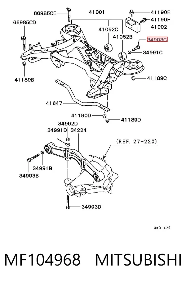  MF104968 Mitsubishi