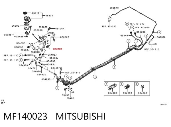  MF140023 Mitsubishi