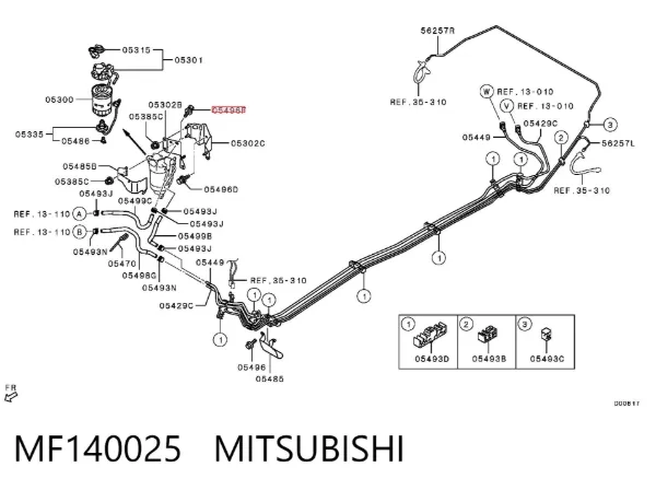  MF140025 Mitsubishi