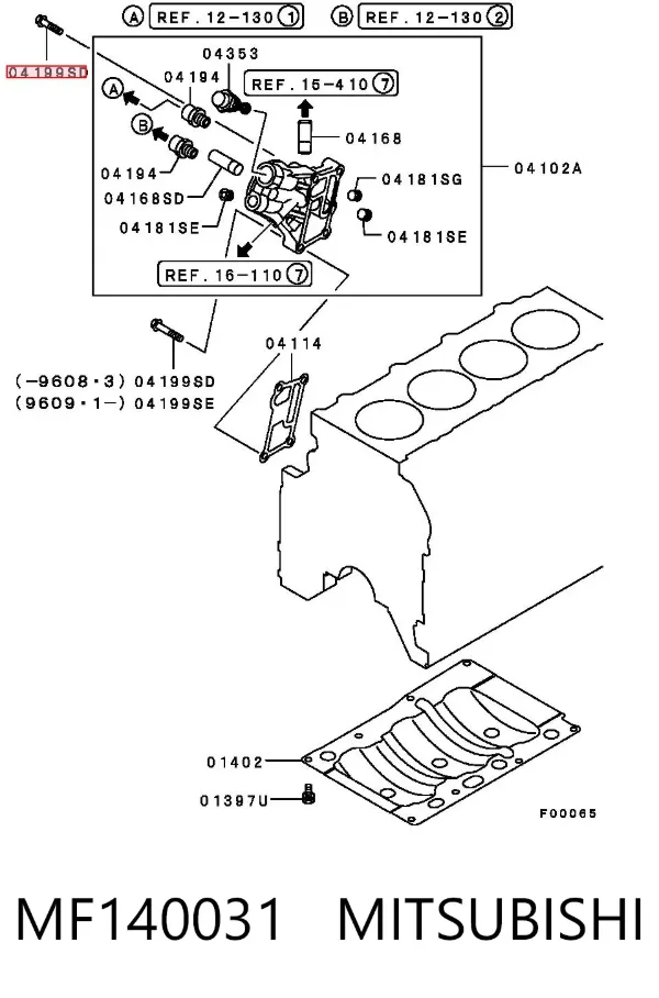  MF140031 Mitsubishi