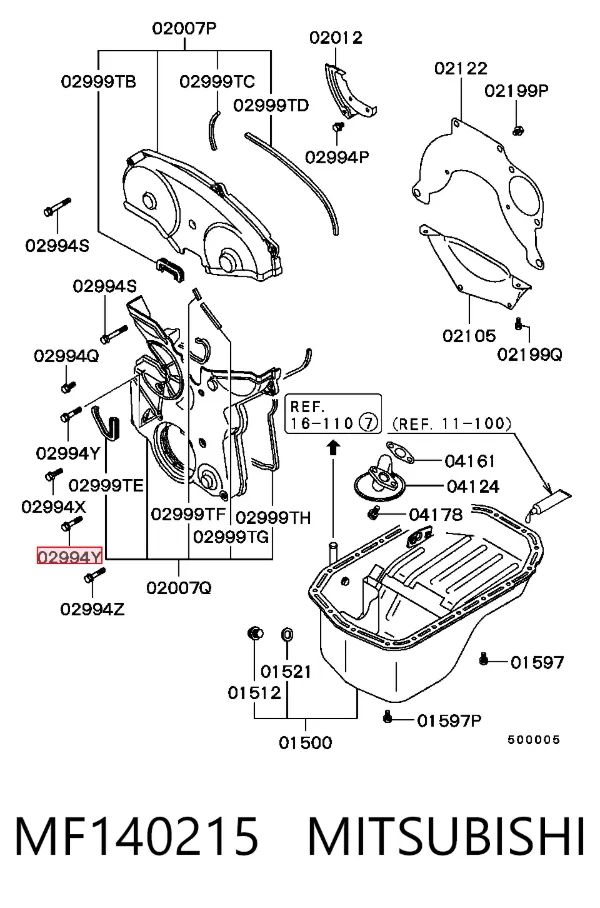  MF140215 Mitsubishi