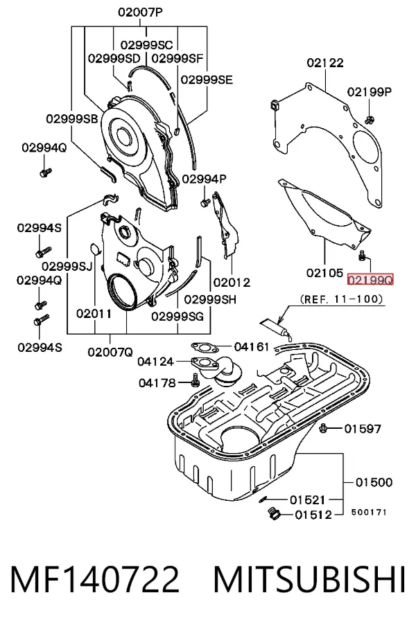  MF140722 Mitsubishi