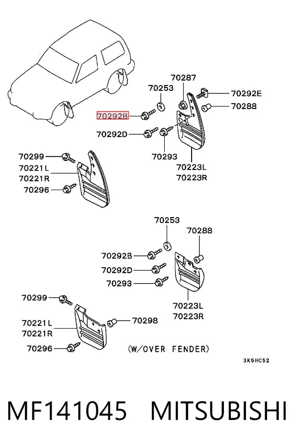  MF141045 Mitsubishi