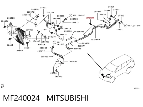  MF240024 Mitsubishi