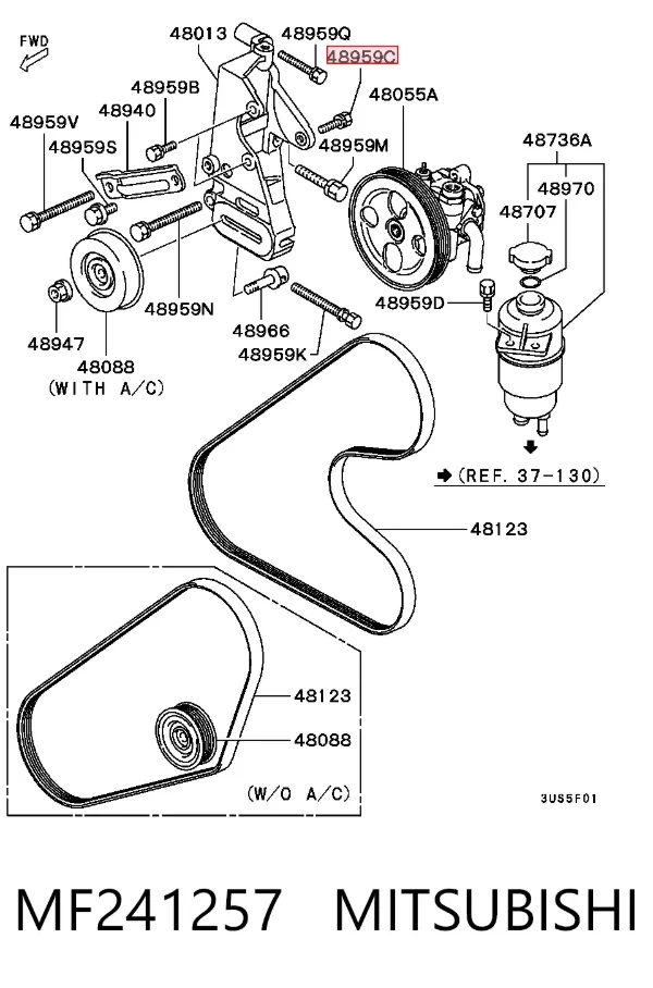  MF241257 Mitsubishi