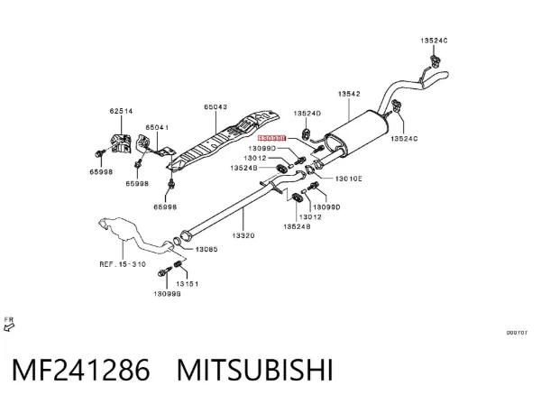  MF241286 Mitsubishi