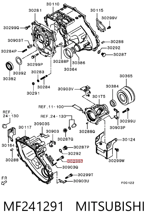 MF241291 Mitsubishi