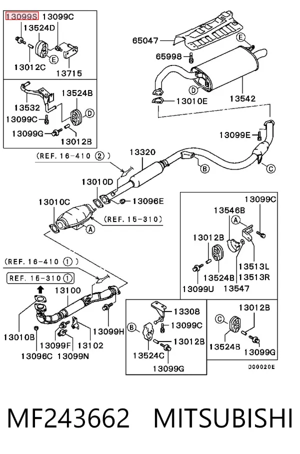  MF243662 Mitsubishi
