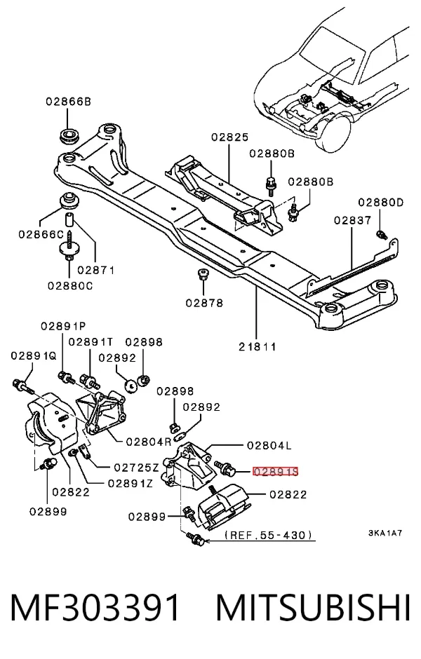  MF303391 Mitsubishi