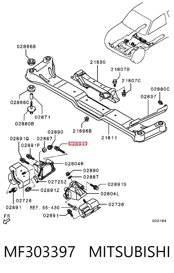  MF303397 Mitsubishi