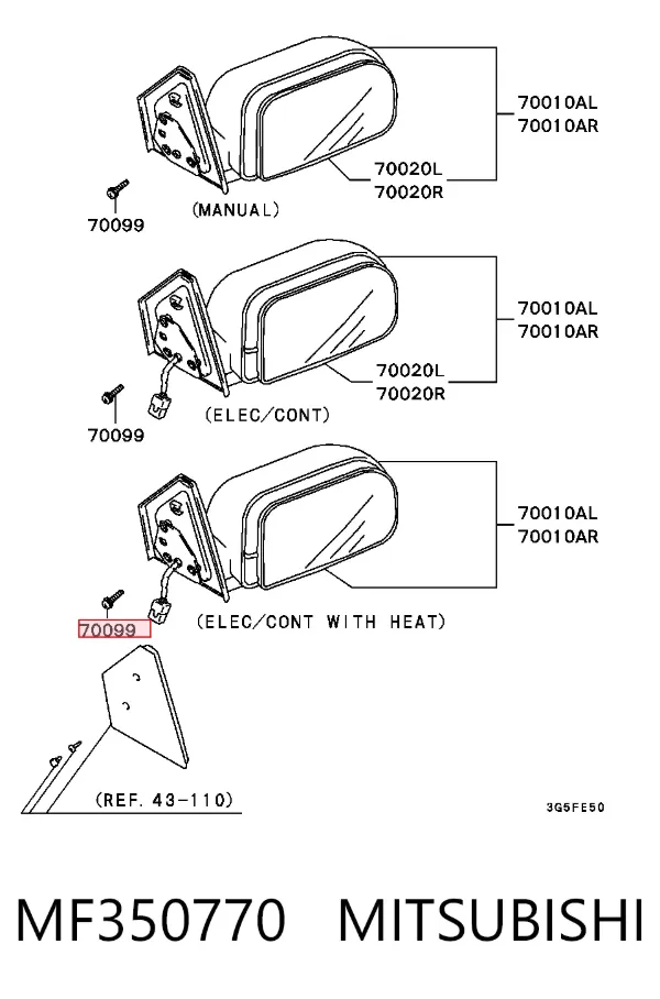  MF350770 Mitsubishi