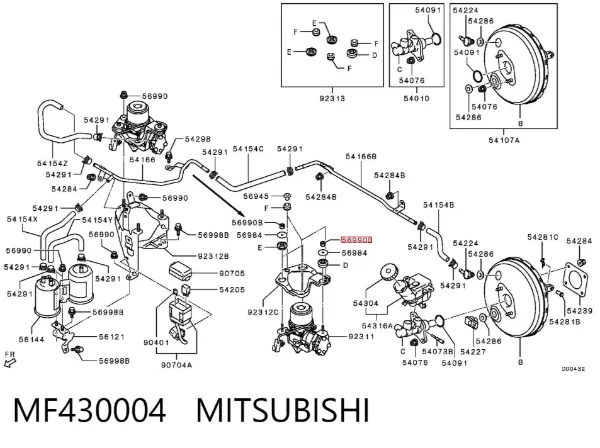  MF430004 Mitsubishi