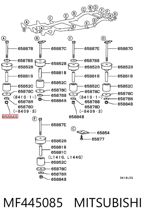  MF445085 Mitsubishi