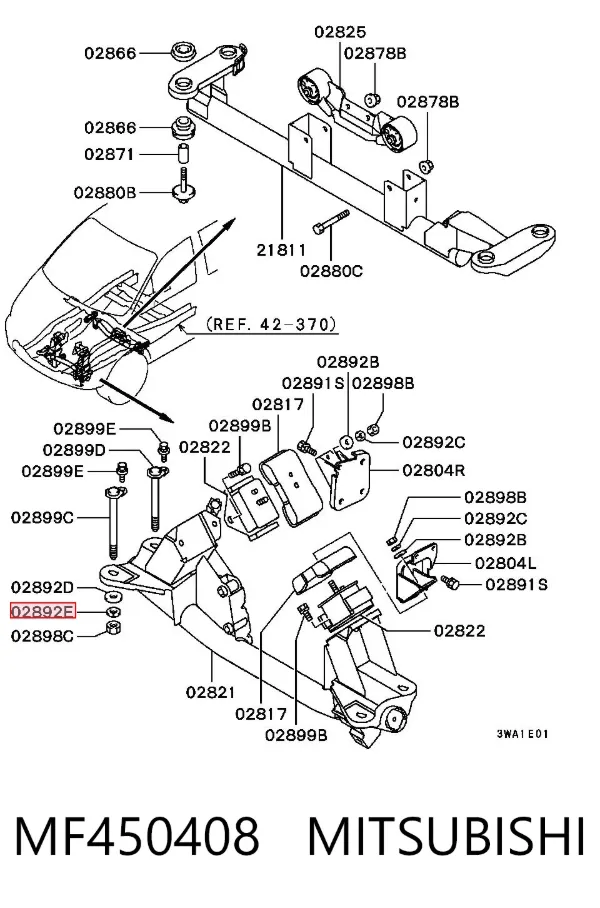  MF450408 Mitsubishi