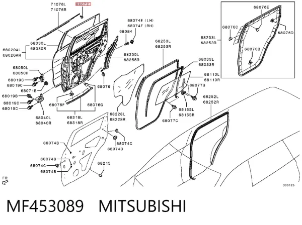  MF453089 Mitsubishi