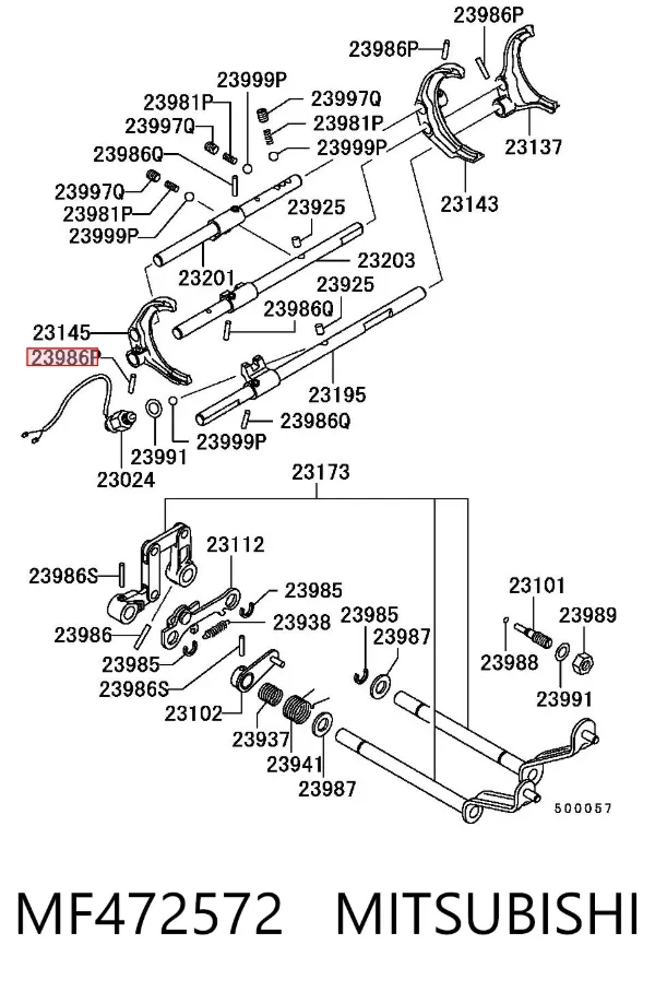  MF472572 Mitsubishi