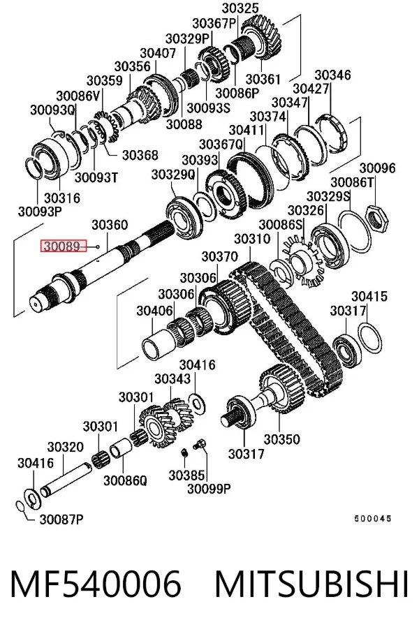  MF540006 Mitsubishi