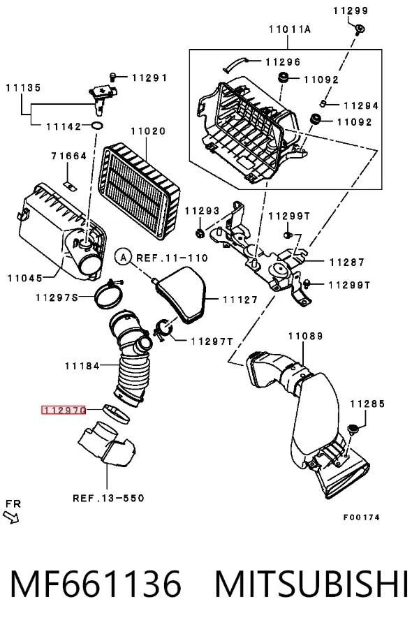 MF661136 Mitsubishi