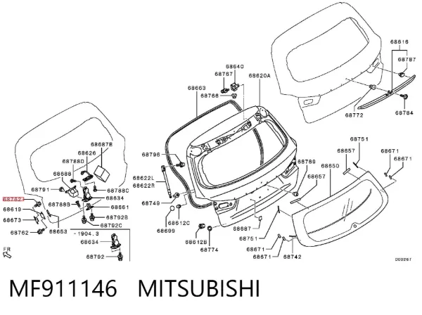  MF911146 Mitsubishi