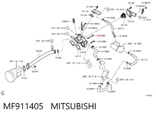  MF911405 Mitsubishi