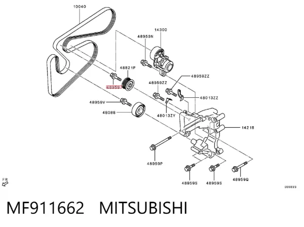  MF911662 Mitsubishi