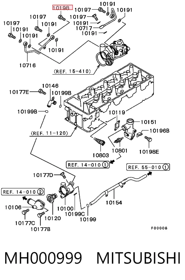  MH000999 Mitsubishi