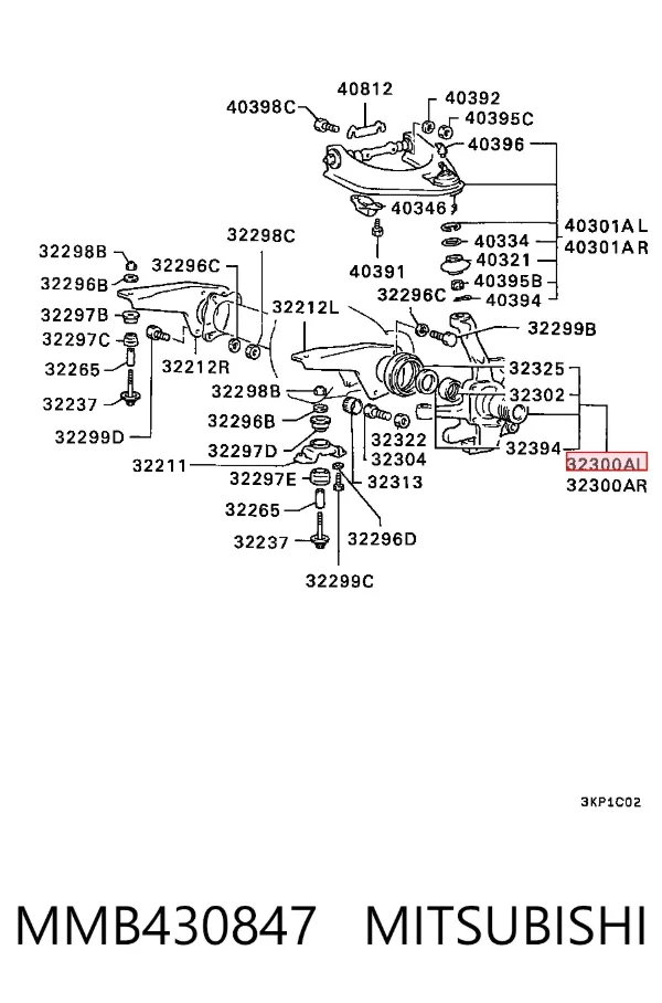  MMB430847 Mitsubishi