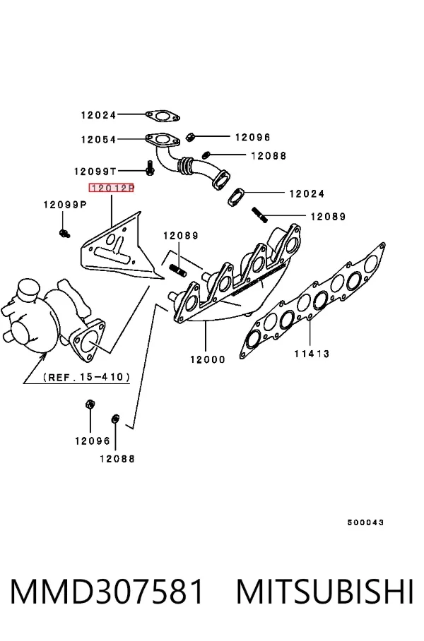  MMD307581 Mitsubishi