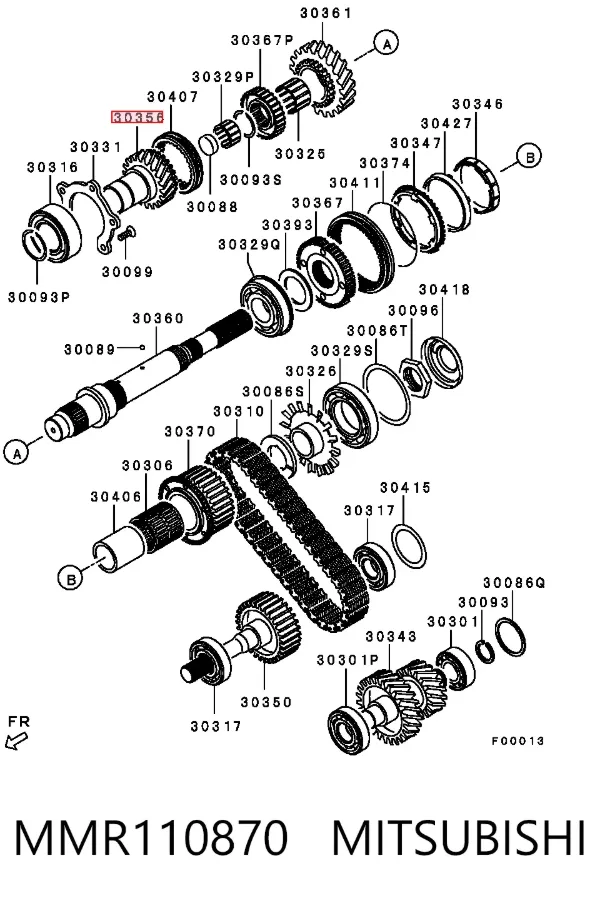  MMR110870 Mitsubishi