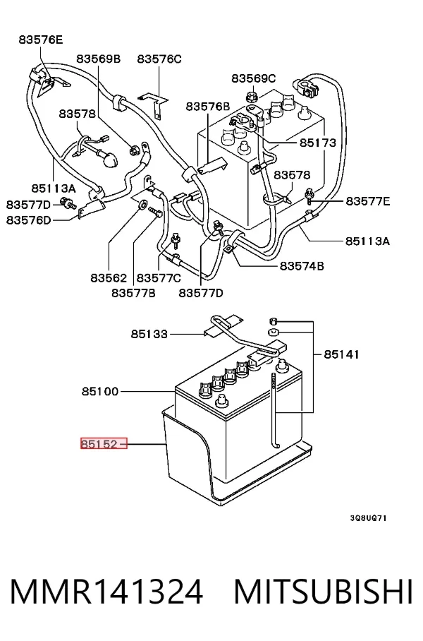  MMR141324 Mitsubishi