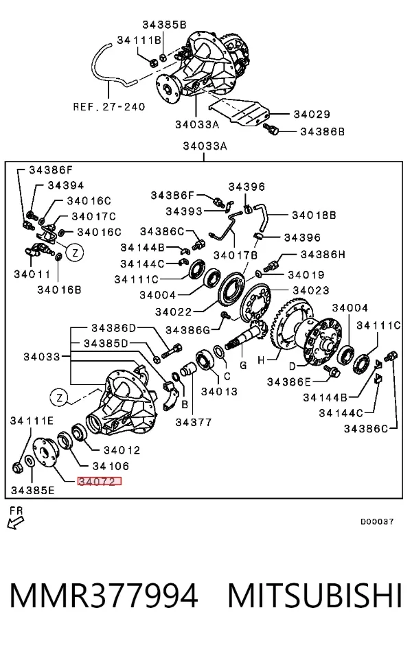  MMR377994 Mitsubishi