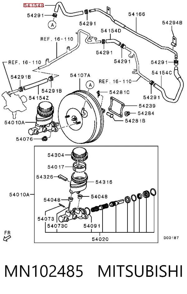  MN102485 Mitsubishi