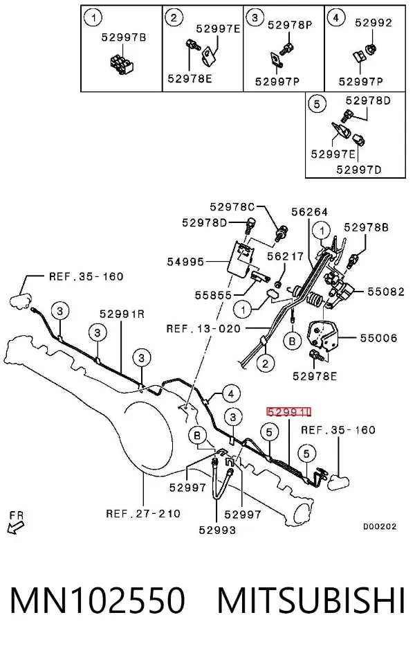  MN102550 Mitsubishi