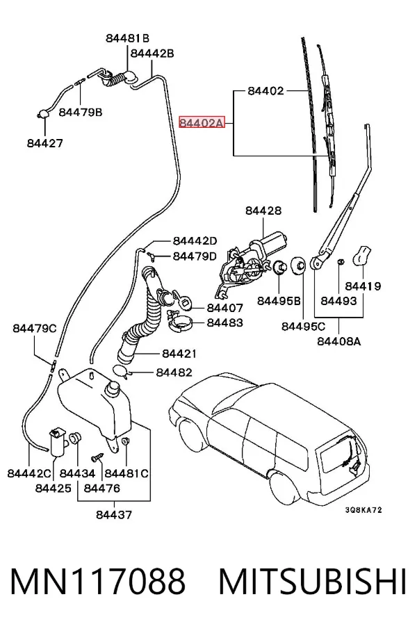  MN117088 Mitsubishi