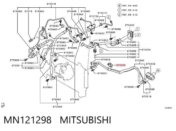  MN121298 Mitsubishi
