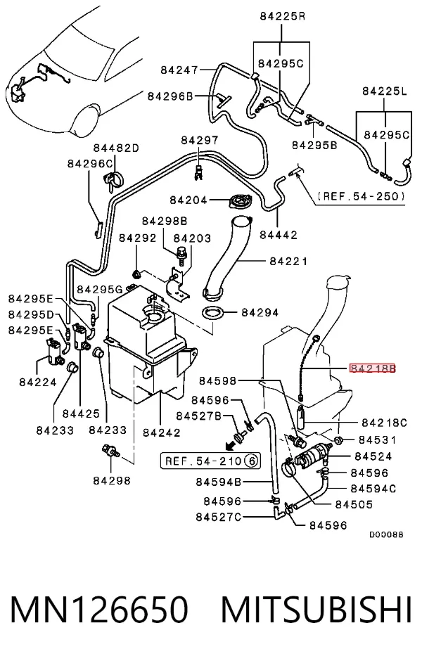  MN126650 Mitsubishi