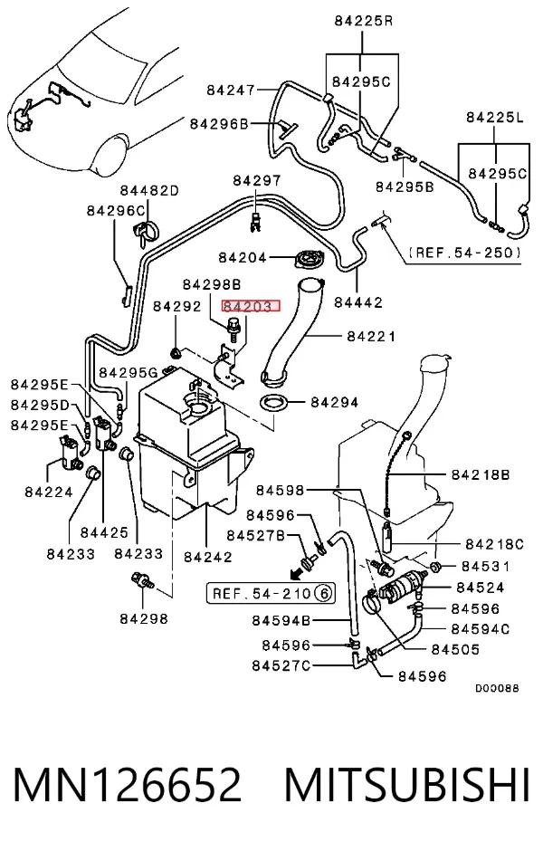  MN126652 Mitsubishi