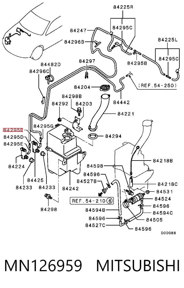  MN126959 Mitsubishi