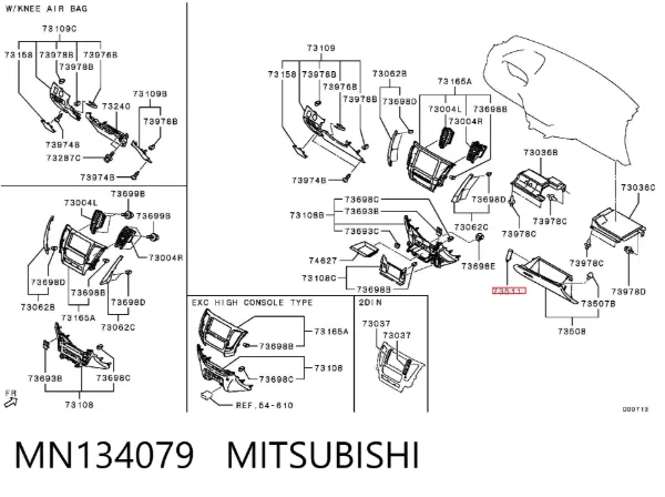  MN134079 Mitsubishi