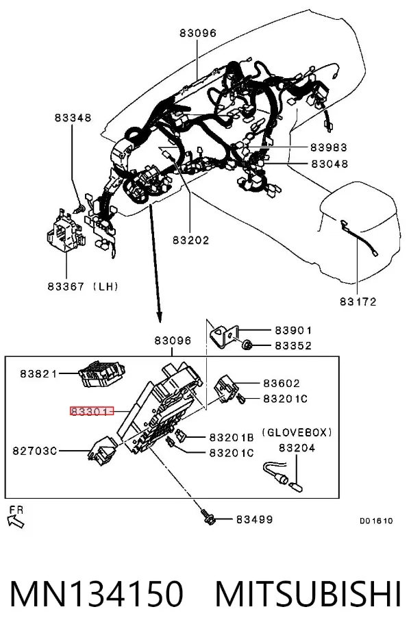  MN134150 Mitsubishi
