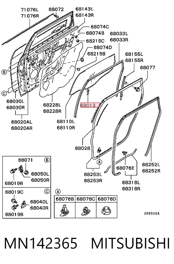  MN142365 Mitsubishi