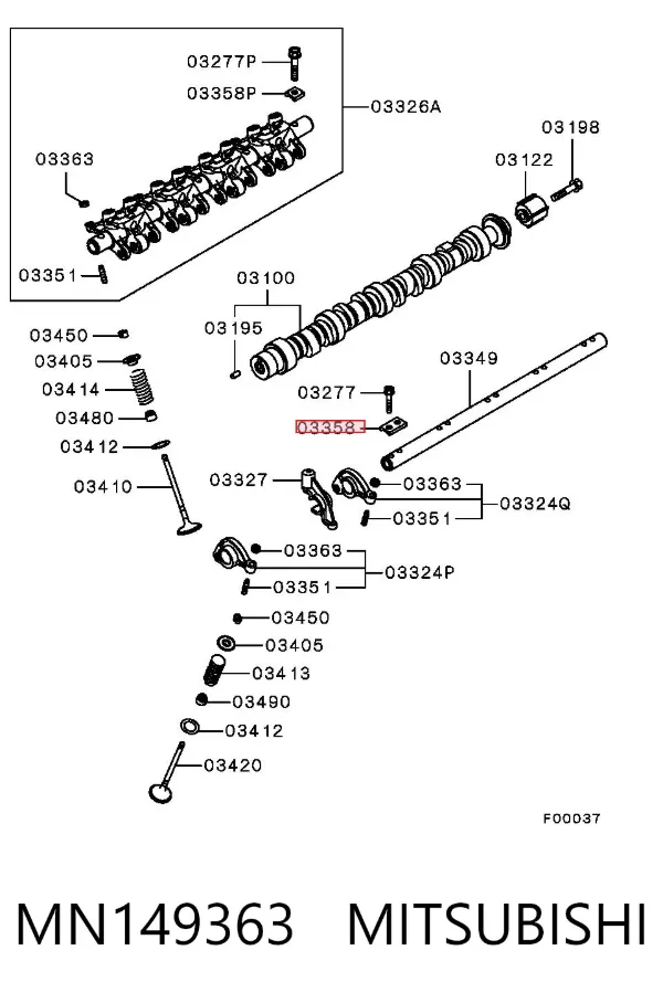  MN149363 Mitsubishi