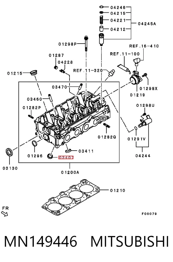  MN149446 Mitsubishi